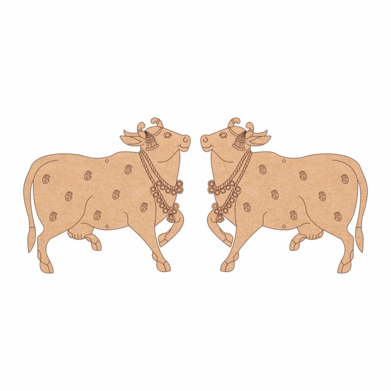 Cow pichwai Cutout - Designer Desk